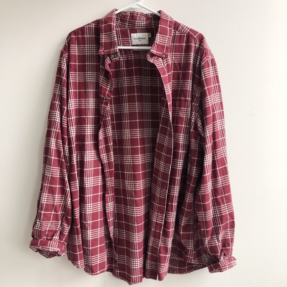 Burgundy & Grey Flannel - Picture 1 of 1